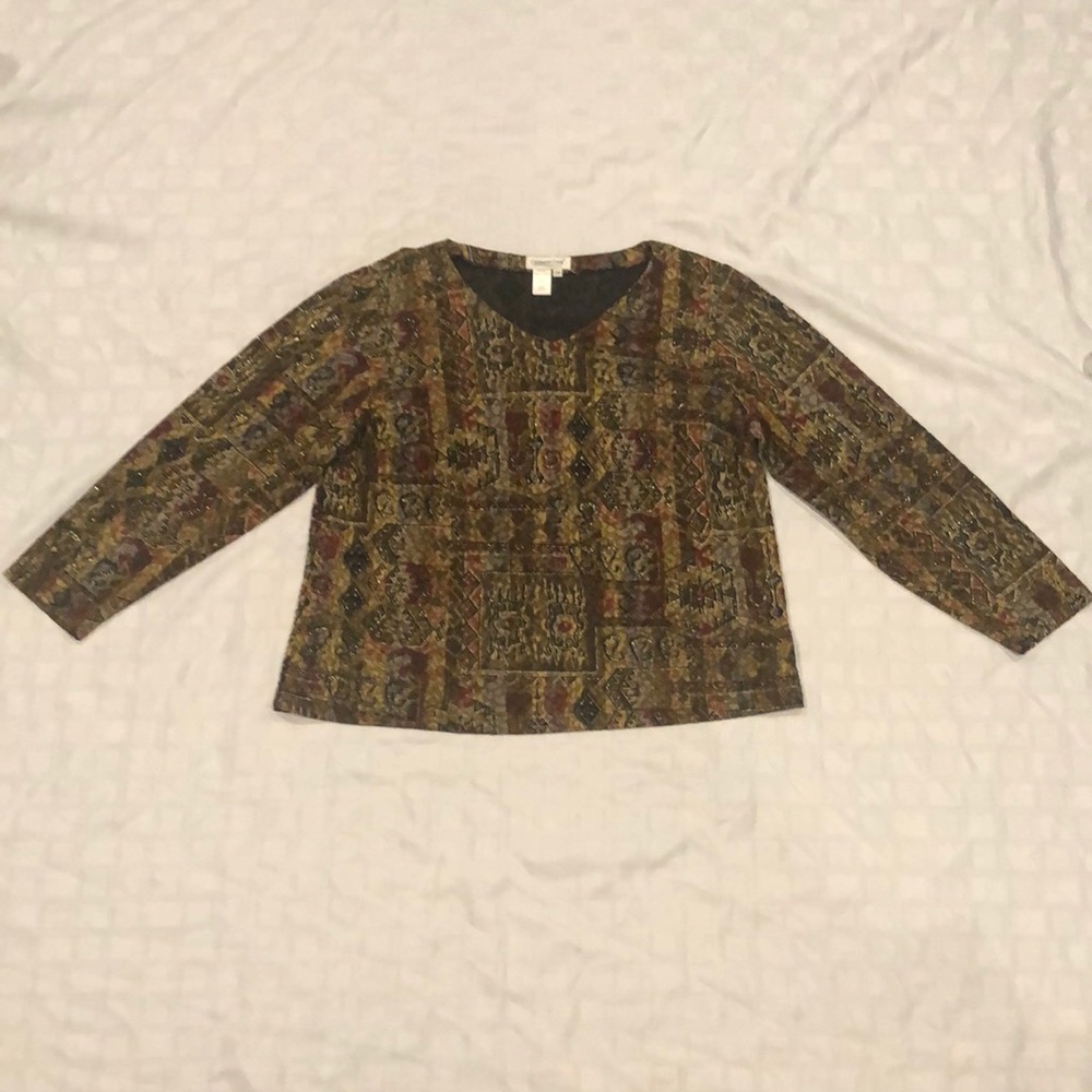 Coldwater Creek shirt. Bohemian, vintage, and flowy